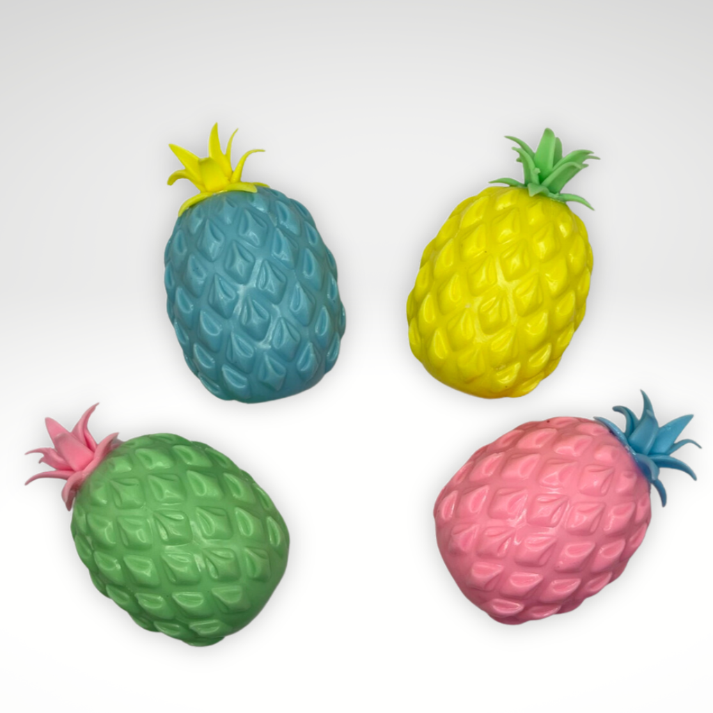 The Sensory Sloth Squeeze & Squish Pineapple Bead Fidget Toy Squeeze & Squish Pineapple Fidget Toy | Fidget Toy Shop Australia 