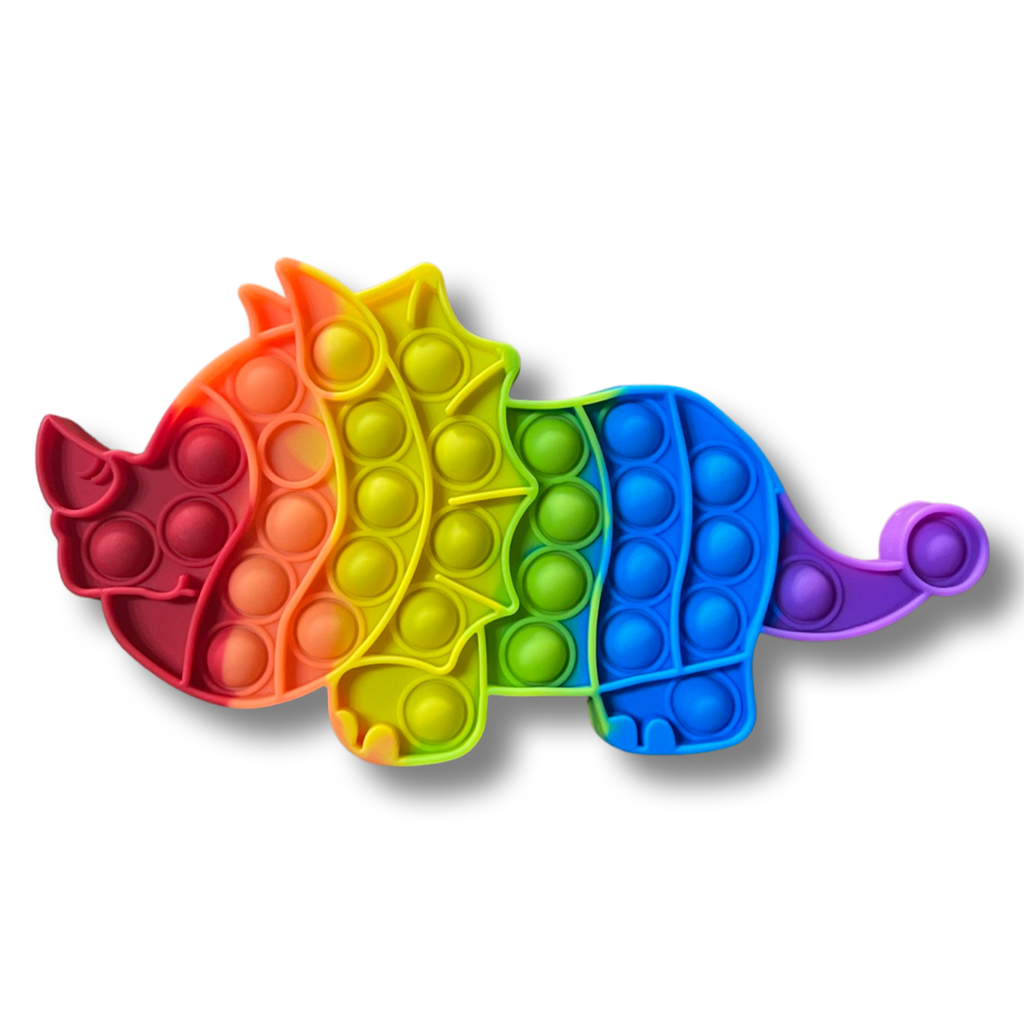 The Sensory Sloth Rainbow Pop It Fidget- Assorted Designs Rainbow Pop It Fidget | Pop It Fidget Toy Shop Australia