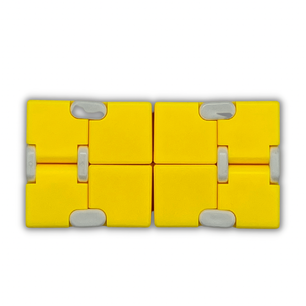 The Sensory Sloth Yellow Infinity Fidget Cube Infinity Fidget Cube | Fidget Toy Shop Australia | Sensory Toy 